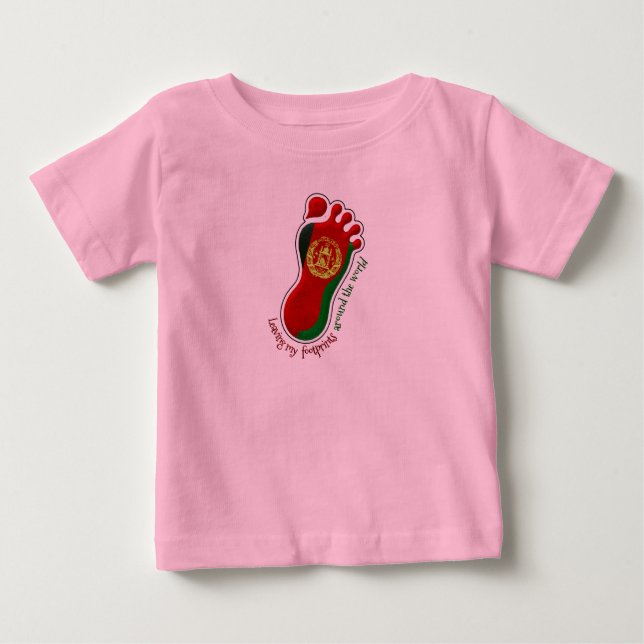 Fotavtryck AFG Baby Tee (Framsida)