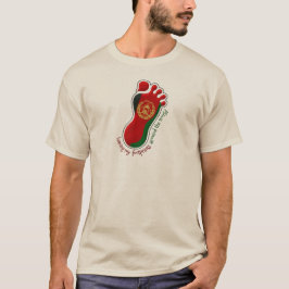 Fotavtryck AFG Vuxen T-Shirt