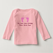 Fotavtryck från baby (flicka)