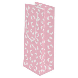 Fotavtryck från baby, Spädbarn foto, fotsteg, Rosa