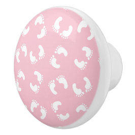 Fotavtryck från baby, Spädbarn foto, fotsteg, Rosa Knopp