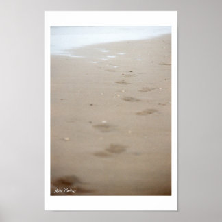 fotavtryck - Fußspuren Poster