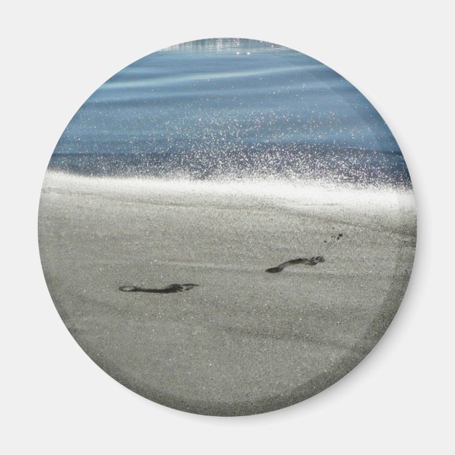 Fotavtryck i ljudet magnet (Framsidan)
