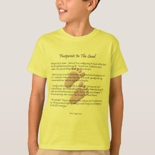 Fotavtryck i marken t shirt