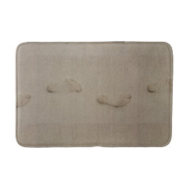 Fotavtryck i sand badrumsmatta