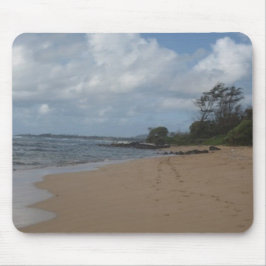 Fotavtryck i Sand Musmatta