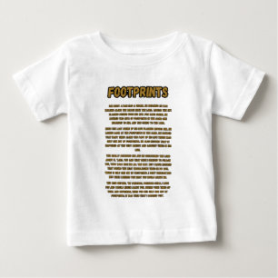Fotavtryck i Sand Prayer T Shirt
