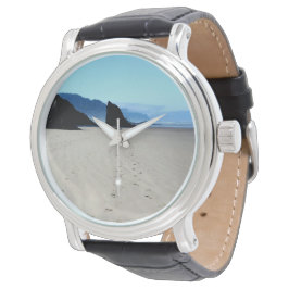 Fotavtryck i Sand Watch Armbandsur