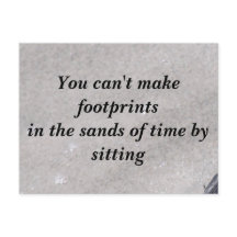 Fotavtryck i sandvykort