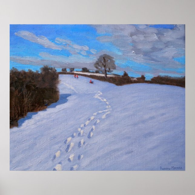 Fotavtryck i Snö 2009 Poster (Framsidan)