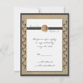 Fotavtryck på Sand Responcard OSA Kort