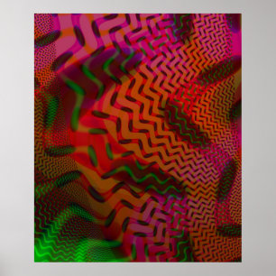 Fotavtryck Poster