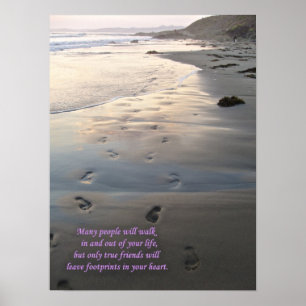 Fotavtryck Poster