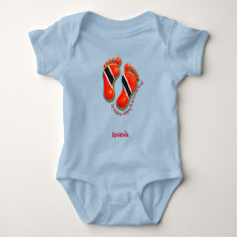 Fotavtryck S2 Baby Tee BodySuit-Trini