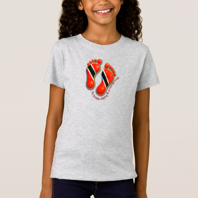 Fotavtryck S2 Girls Tee - Trini (Framsida)