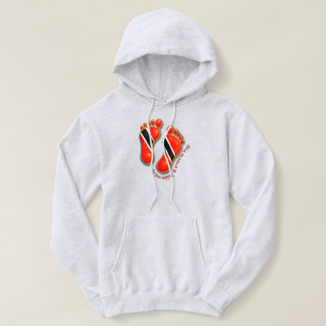 Fotavtryck S2 Kvinnor i Hoodie - Trini T Shirt (Design framsida)