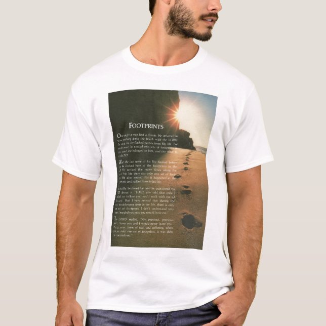 Fotavtryck T-shirt (Framsida)