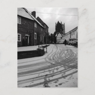 Fotavtryck - vykort