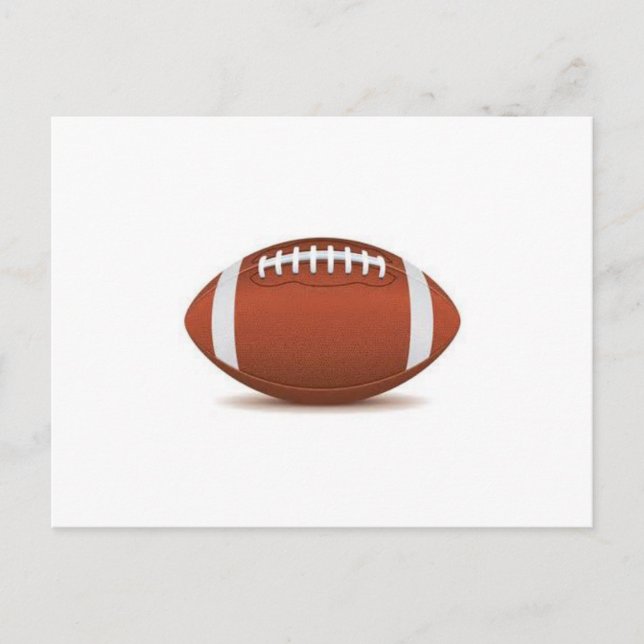 FOTBALL-BILD PÅ OBJEKT VYKORT (Framsida)