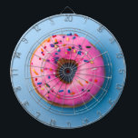 Fotblått och rosa, modernt Dartboard Darttavla<br><div class="desc">Modern och roligt fotodesign på Dartboard. Drömmutter i blått och rosa som kontrast ger glädje och spel i din produkt. Du är välkommen att besöka min affär för vackrare produkter.</div>