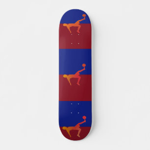 Fotboardskateboard Mini Skateboard Bräda 18,5 Cm