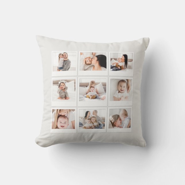 fotboja för flerfotofoto i familjen kudde (Framsida)