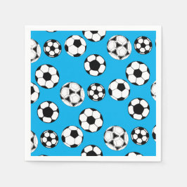 Fotbojor födelsedag | ANPASSNINGSBARNAS ÅLDER Pappersservett