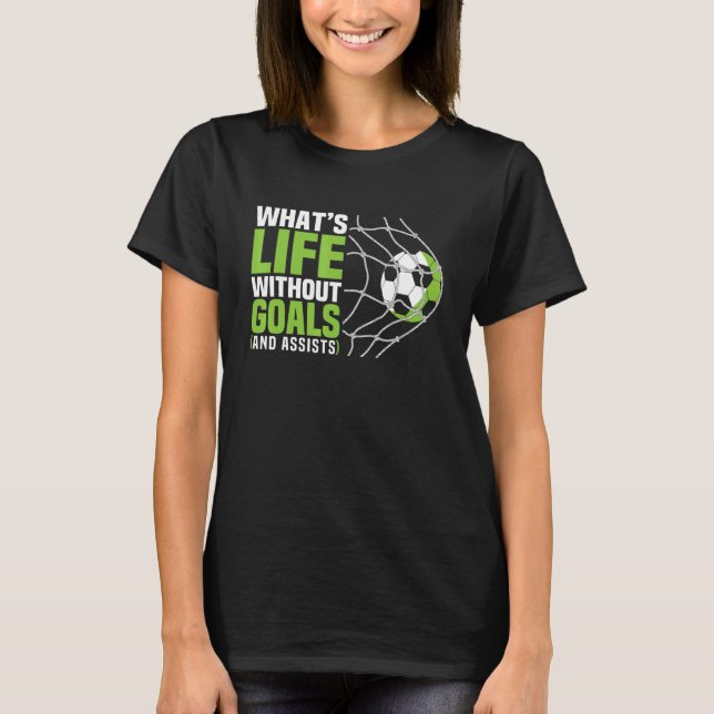Fotbojor - "Livet utan mål" T Shirt (Framsida)