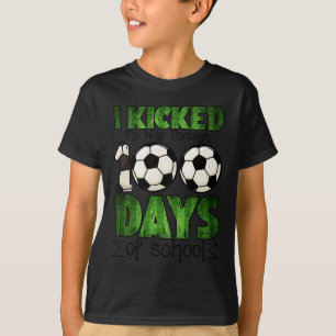 Fotbojor som jag sparkade mig igenom 100 dagar med t shirt