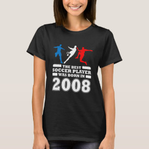 Fotboll 14 år gammal fotbollsspelare t shirt