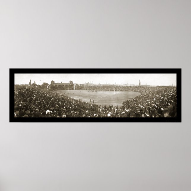 Fotboll 1908 för arméflottan poster (Framsidan)