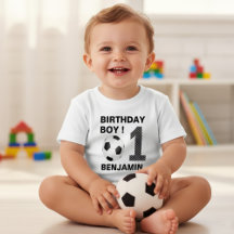 Fotboll 1-års födelsedagsfest