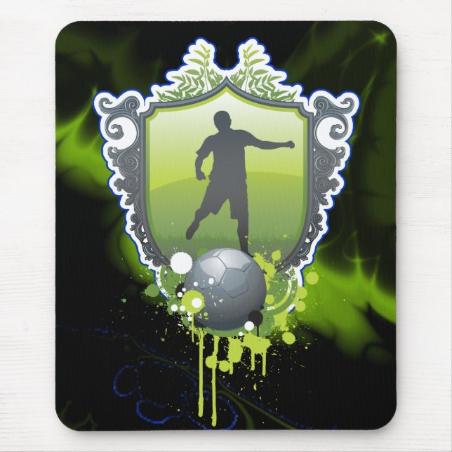 Fotboll 1 Mousepad Musmatta (Framsidan)