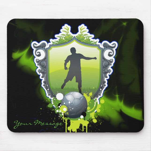 Fotboll 1 Mousepad Musmatta (Framsidan)