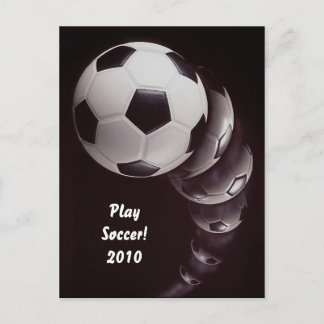Fotboll 2010 vykort
