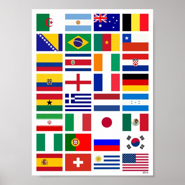Fotboll 2014 poster (Framsidan)