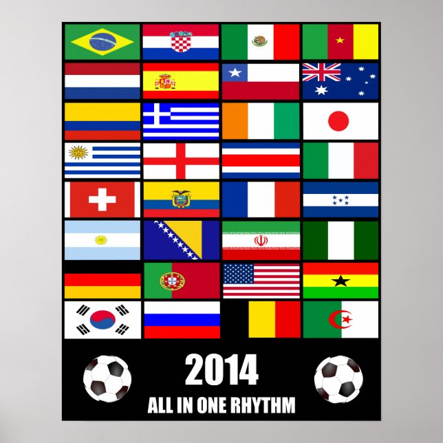 Fotboll 2014 poster (Framsidan)