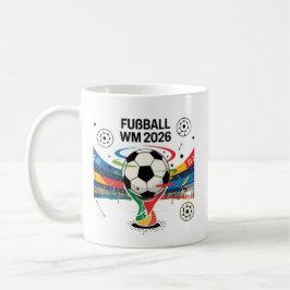 Fotboll 2026 ⚽ – Global design för fotbollsfan Kaffemugg