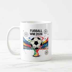 Fotboll 2026 ⚽ – Global design för fotbollsfan Kaffemugg