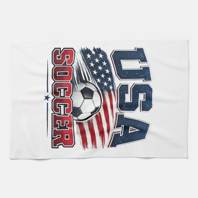 Fotboll 2026 USA Kökshandduk (Horisontell)