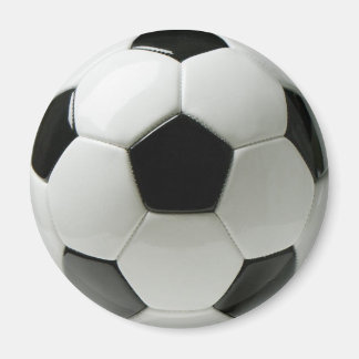 Fotboll, 2,4-tums runda magnet