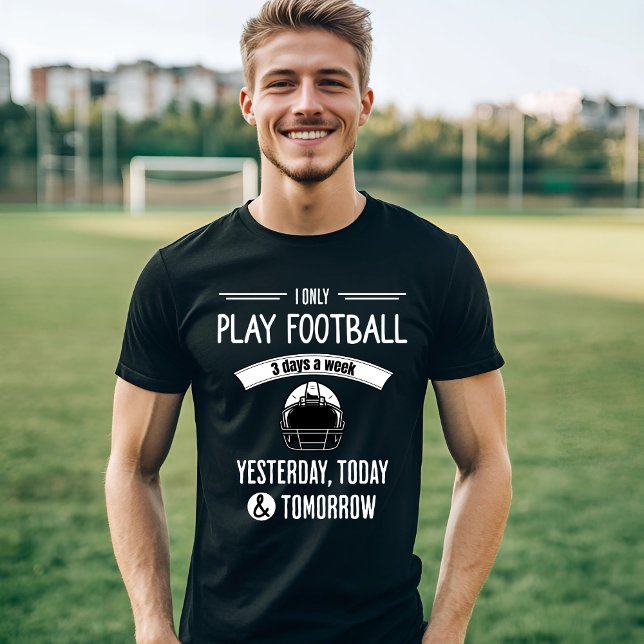 Fotboll 3 Roligtar i veckan T Shirt (Skapare uppladdad)