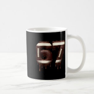 Fotboll 67 Rolig Sex Sju 6 7 Meme Kaffemugg