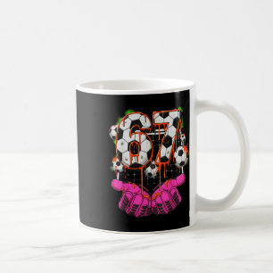 Fotboll 67 Sex Sju Roliga Gen Alpha Meme Drip Pojk Kaffemugg