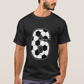Fotboll 6 år gammal fotboll t shirt