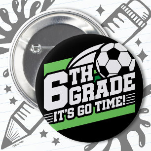 Fotboll 6e första dagen i Back to school Knapp
