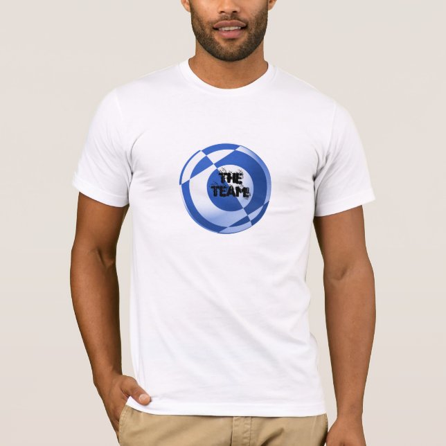 Fotboll alla blå tee shirt (Framsida)