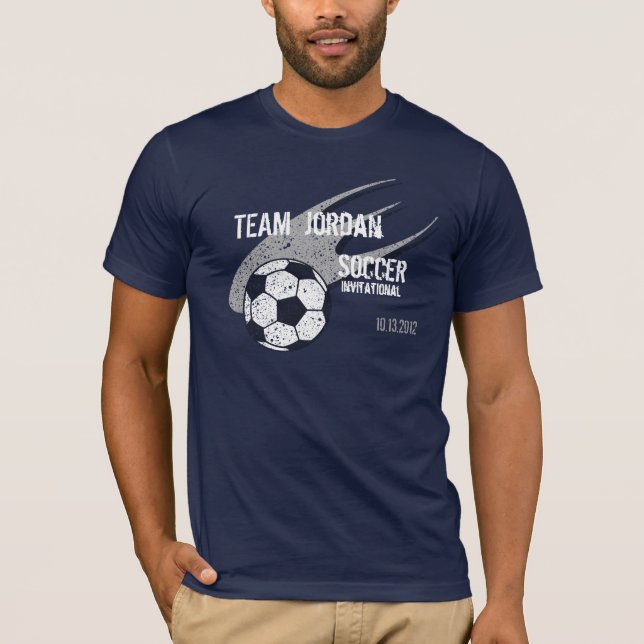 Fotboll, Anpassade T-shirt (Framsida)