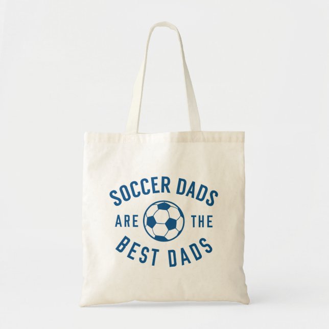 Fotboll är det bästa Papporna Pappor Tygkasse (Framsidan)