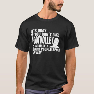 Fotboll är en smart folksport som säger fotboll t shirt